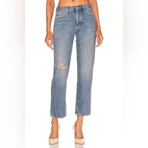 Pistola maya distressed Faded Blue Straight leg Jeans size 24 EUC